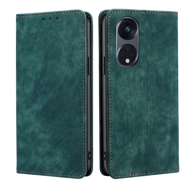 RFID Anti-theft Brush Magnetic Leather Phone Case, For Motorola Moto G53 5G/G13 4G/G23 4G, For Motorola Moto G73 5G, For OPPO Reno8 T 5G/A1 Pro 5G, For Xiaomi Redmi 12C 4G