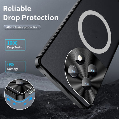 MagSafe Magnetic Frosted Metal Phone Case, For OnePlus 11