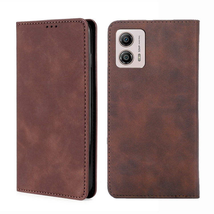 Skin Feel Magnetic Horizontal Flip Leather Phone Case, For Motorola Moto G53 5G/G13 4G/G23 4G, For Motorola Moto G73 5G, For OPPO Reno8 T 5G/A1 Pro 5G, For Xiaomi Redmi 12C 4G