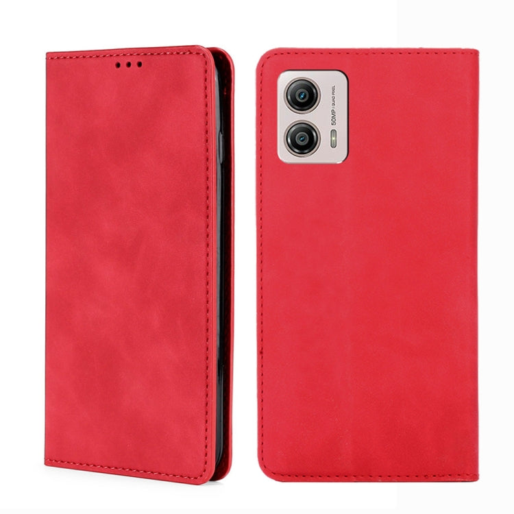 Skin Feel Magnetic Horizontal Flip Leather Phone Case, For Motorola Moto G53 5G/G13 4G/G23 4G, For Motorola Moto G73 5G, For OPPO Reno8 T 5G/A1 Pro 5G, For Xiaomi Redmi 12C 4G