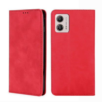 Skin Feel Magnetic Horizontal Flip Leather Phone Case, For Motorola Moto G53 5G/G13 4G/G23 4G, For Motorola Moto G73 5G, For OPPO Reno8 T 5G/A1 Pro 5G, For Xiaomi Redmi 12C 4G