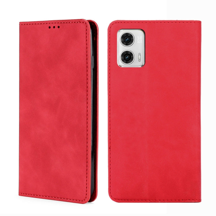Skin Feel Magnetic Horizontal Flip Leather Phone Case, For Motorola Moto G53 5G/G13 4G/G23 4G, For Motorola Moto G73 5G, For OPPO Reno8 T 5G/A1 Pro 5G, For Xiaomi Redmi 12C 4G