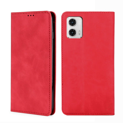 Skin Feel Magnetic Horizontal Flip Leather Phone Case, For Motorola Moto G53 5G/G13 4G/G23 4G, For Motorola Moto G73 5G, For OPPO Reno8 T 5G/A1 Pro 5G, For Xiaomi Redmi 12C 4G