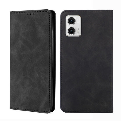Skin Feel Magnetic Horizontal Flip Leather Phone Case, For Motorola Moto G53 5G/G13 4G/G23 4G, For Motorola Moto G73 5G, For OPPO Reno8 T 5G/A1 Pro 5G, For Xiaomi Redmi 12C 4G