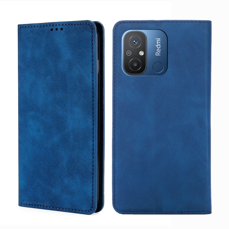 Skin Feel Magnetic Horizontal Flip Leather Phone Case, For Motorola Moto G53 5G/G13 4G/G23 4G, For Motorola Moto G73 5G, For OPPO Reno8 T 5G/A1 Pro 5G, For Xiaomi Redmi 12C 4G