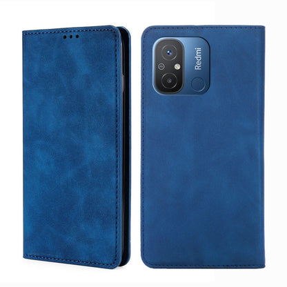 Skin Feel Magnetic Horizontal Flip Leather Phone Case, For Motorola Moto G53 5G/G13 4G/G23 4G, For Motorola Moto G73 5G, For OPPO Reno8 T 5G/A1 Pro 5G, For Xiaomi Redmi 12C 4G
