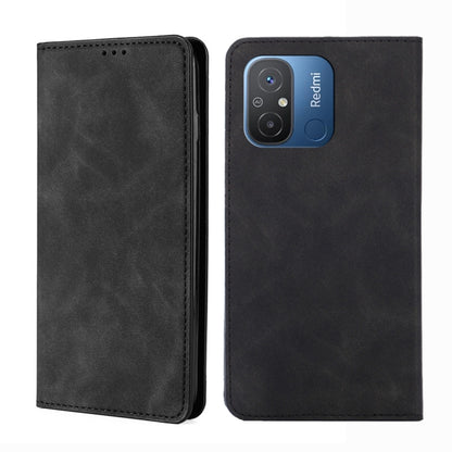 Skin Feel Magnetic Horizontal Flip Leather Phone Case, For Motorola Moto G53 5G/G13 4G/G23 4G, For Motorola Moto G73 5G, For OPPO Reno8 T 5G/A1 Pro 5G, For Xiaomi Redmi 12C 4G