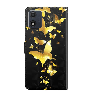 3D Painting Pattern Leather Phone Case, For Motorola Moto E13, For Motorola Moto G13 / G23 / G53