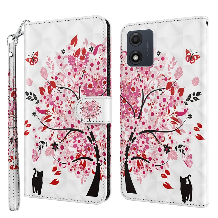 3D Painting Pattern Leather Phone Case, For Motorola Moto E13, For Motorola Moto G13 / G23 / G53