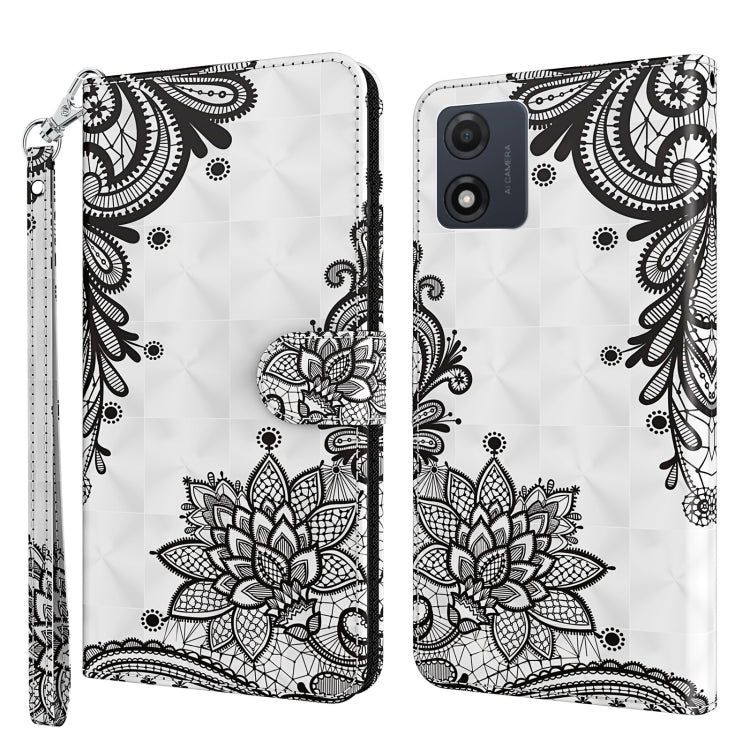 3D Painting Pattern Leather Phone Case, For Motorola Moto E13, For Motorola Moto G13 / G23 / G53