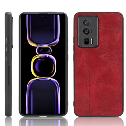 Sewing Cow Pattern Skin PC + PU + TPU Phone Case, For OPPO A58 5G, For Realme C30s/C30 4G, For Infinix Note 11/Note 12 G88, For Infinix Note 12 G96, For Xiaomi Redmi K60 5G, For Xiaomi Redmi K60E 5G