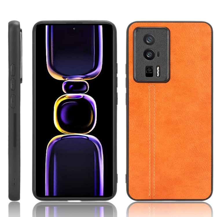 Sewing Cow Pattern Skin PC + PU + TPU Phone Case, For OPPO A58 5G, For Realme C30s/C30 4G, For Infinix Note 11/Note 12 G88, For Infinix Note 12 G96, For Xiaomi Redmi K60 5G, For Xiaomi Redmi K60E 5G