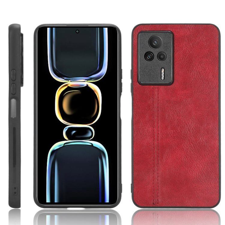 Sewing Cow Pattern Skin PC + PU + TPU Phone Case, For OPPO A58 5G, For Realme C30s/C30 4G, For Infinix Note 11/Note 12 G88, For Infinix Note 12 G96, For Xiaomi Redmi K60 5G, For Xiaomi Redmi K60E 5G