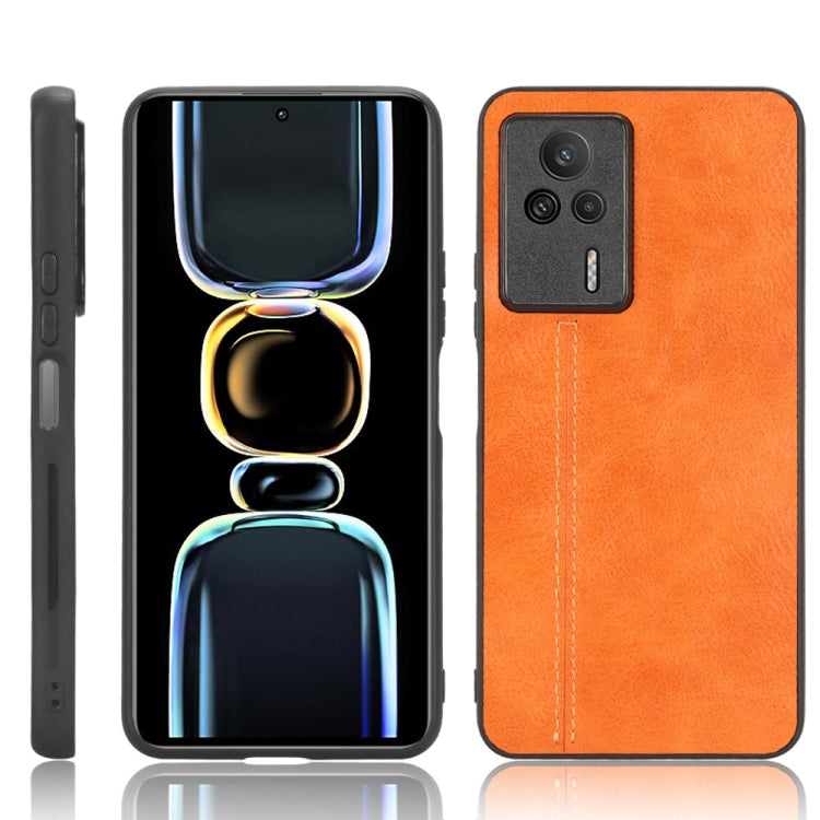 Sewing Cow Pattern Skin PC + PU + TPU Phone Case, For OPPO A58 5G, For Realme C30s/C30 4G, For Infinix Note 11/Note 12 G88, For Infinix Note 12 G96, For Xiaomi Redmi K60 5G, For Xiaomi Redmi K60E 5G