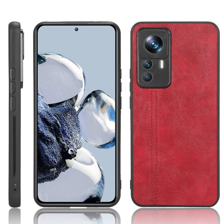 Sewing Cow Pattern Skin PC + PU + TPU Phone Case, For Samsung Galaxy S23+ 5G, For Samsung Galaxy S23 Ultra 5G, For Samsung Galaxy S23 5G, For Xiaomi 12T Pro, For Xiaomi 12T/Redmi K50 Ultra, For Xiaomi Poco C55/Redmi 12C/Redmi 11A 4G