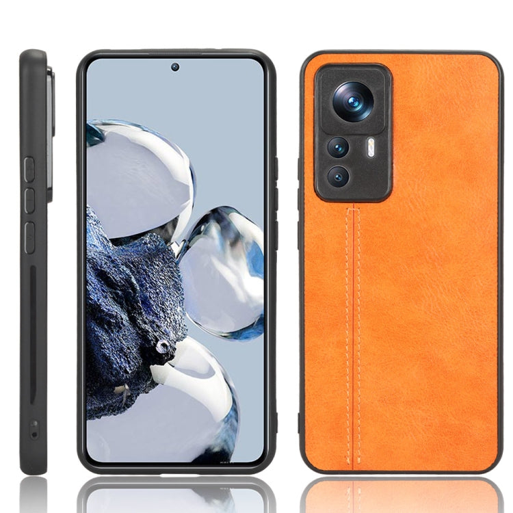Sewing Cow Pattern Skin PC + PU + TPU Phone Case, For Samsung Galaxy S23+ 5G, For Samsung Galaxy S23 Ultra 5G, For Samsung Galaxy S23 5G, For Xiaomi 12T Pro, For Xiaomi 12T/Redmi K50 Ultra, For Xiaomi Poco C55/Redmi 12C/Redmi 11A 4G