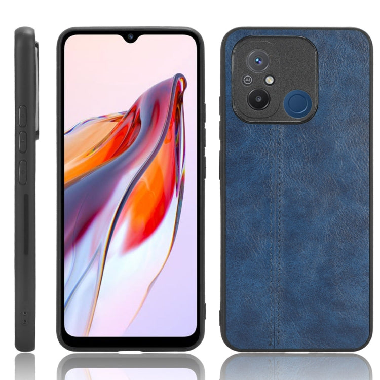 Sewing Cow Pattern Skin PC + PU + TPU Phone Case, For Samsung Galaxy S23+ 5G, For Samsung Galaxy S23 Ultra 5G, For Samsung Galaxy S23 5G, For Xiaomi 12T Pro, For Xiaomi 12T/Redmi K50 Ultra, For Xiaomi Poco C55/Redmi 12C/Redmi 11A 4G