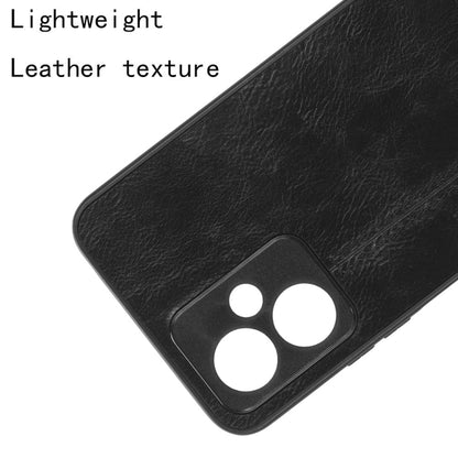 Sewing Cow Pattern Skin PC + PU + TPU Phone Case, For Xiaomi Poco X5 5G/Redmi Note 12 5G, For Xiaomi Redmi Note 12 Pro Speed/Poco X5 Pro 5G, For OPPO A17k
