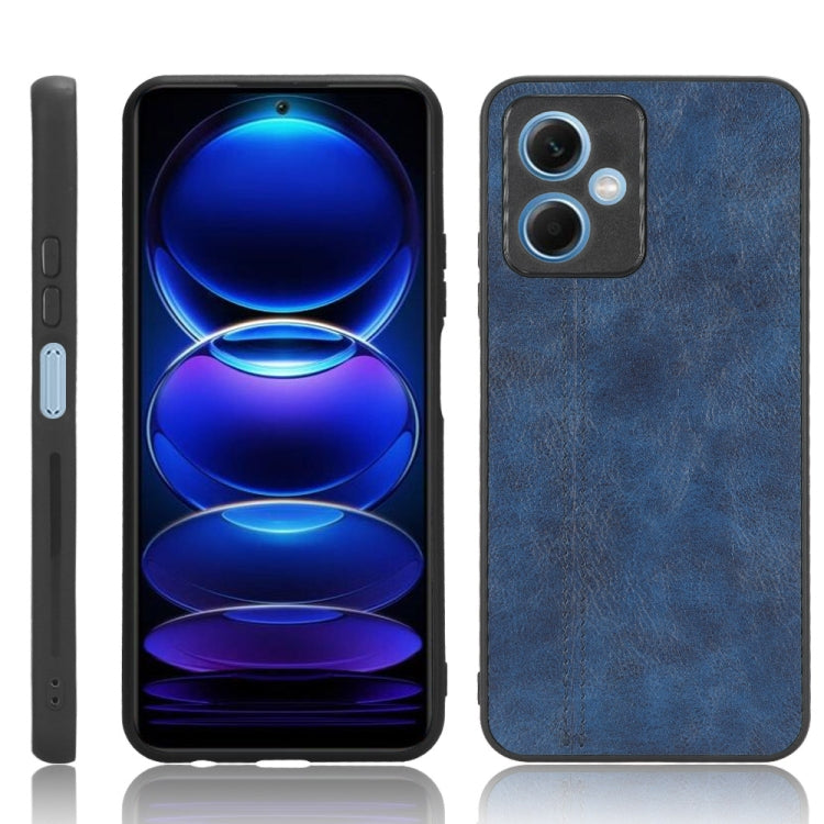Sewing Cow Pattern Skin PC + PU + TPU Phone Case, For Xiaomi Poco X5 5G/Redmi Note 12 5G, For Xiaomi Redmi Note 12 Pro Speed/Poco X5 Pro 5G, For OPPO A17k