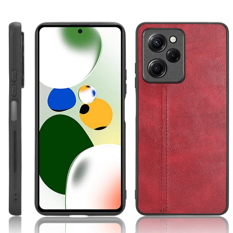 Sewing Cow Pattern Skin PC + PU + TPU Phone Case, For Xiaomi Poco X5 5G/Redmi Note 12 5G, For Xiaomi Redmi Note 12 Pro Speed/Poco X5 Pro 5G, For OPPO A17k