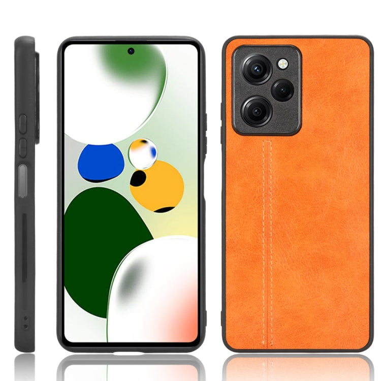 Sewing Cow Pattern Skin PC + PU + TPU Phone Case, For Xiaomi Poco X5 5G/Redmi Note 12 5G, For Xiaomi Redmi Note 12 Pro Speed/Poco X5 Pro 5G, For OPPO A17k