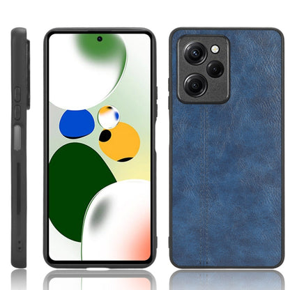 Sewing Cow Pattern Skin PC + PU + TPU Phone Case, For Xiaomi Poco X5 5G/Redmi Note 12 5G, For Xiaomi Redmi Note 12 Pro Speed/Poco X5 Pro 5G, For OPPO A17k