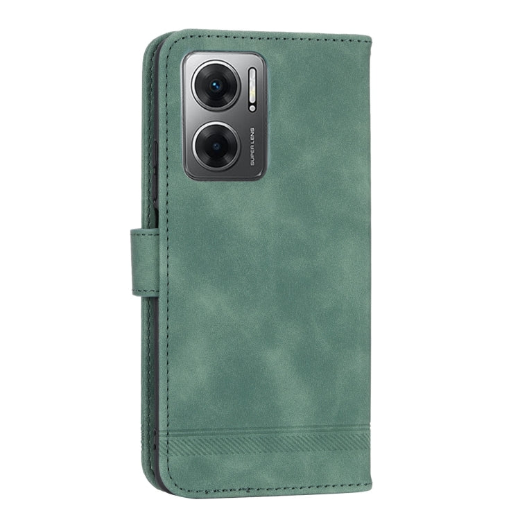 Dierfeng Dream Line Leather Phone Case, For Xiaomi Redmi 10 5G, For Xiaomi Redmi Note 10, For Xiaomi Redmi Note 10 Pro, For Xiaomi Poco M4 Pro 4G