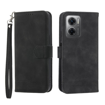 Dierfeng Dream Line Leather Phone Case, For Xiaomi Redmi 10 5G, For Xiaomi Redmi Note 10, For Xiaomi Redmi Note 10 Pro, For Xiaomi Poco M4 Pro 4G