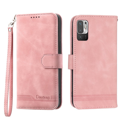 Dierfeng Dream Line Leather Phone Case, For Xiaomi Redmi 10 5G, For Xiaomi Redmi Note 10, For Xiaomi Redmi Note 10 Pro, For Xiaomi Poco M4 Pro 4G