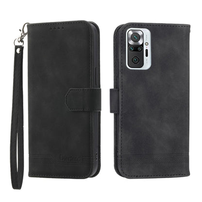 Dierfeng Dream Line Leather Phone Case, For Xiaomi Redmi 10 5G, For Xiaomi Redmi Note 10, For Xiaomi Redmi Note 10 Pro, For Xiaomi Poco M4 Pro 4G