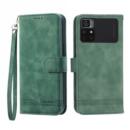 Dierfeng Dream Line Leather Phone Case, For Xiaomi Poco X4 Pro 5G, For Xiaomi Redmi A1+, For Samsung Galaxy A04e, For Realme C20