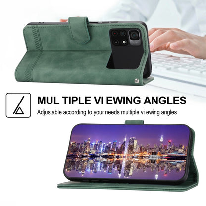 Dierfeng Dream Line Leather Phone Case, For Xiaomi Poco X4 Pro 5G, For Xiaomi Redmi A1+, For Samsung Galaxy A04e, For Realme C20