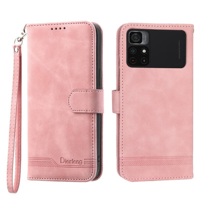 Dierfeng Dream Line Leather Phone Case, For Xiaomi Poco X4 Pro 5G, For Xiaomi Redmi A1+, For Samsung Galaxy A04e, For Realme C20
