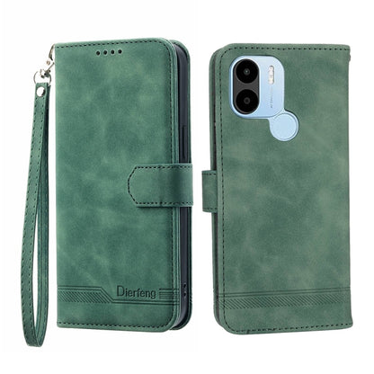 Dierfeng Dream Line Leather Phone Case, For Xiaomi Poco X4 Pro 5G, For Xiaomi Redmi A1+, For Samsung Galaxy A04e, For Realme C20