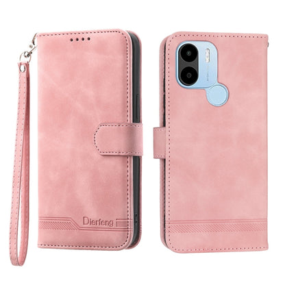 Dierfeng Dream Line Leather Phone Case, For Xiaomi Poco X4 Pro 5G, For Xiaomi Redmi A1+, For Samsung Galaxy A04e, For Realme C20