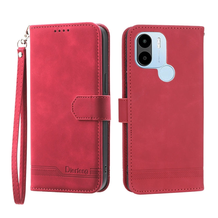 Dierfeng Dream Line Leather Phone Case, For Xiaomi Poco X4 Pro 5G, For Xiaomi Redmi A1+, For Samsung Galaxy A04e, For Realme C20