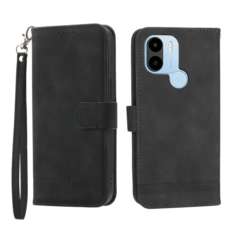 Dierfeng Dream Line Leather Phone Case, For Xiaomi Poco X4 Pro 5G, For Xiaomi Redmi A1+, For Samsung Galaxy A04e, For Realme C20
