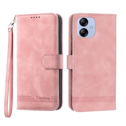 Dierfeng Dream Line Leather Phone Case, For Xiaomi Poco X4 Pro 5G, For Xiaomi Redmi A1+, For Samsung Galaxy A04e, For Realme C20