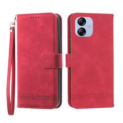 Dierfeng Dream Line Leather Phone Case, For Xiaomi Poco X4 Pro 5G, For Xiaomi Redmi A1+, For Samsung Galaxy A04e, For Realme C20