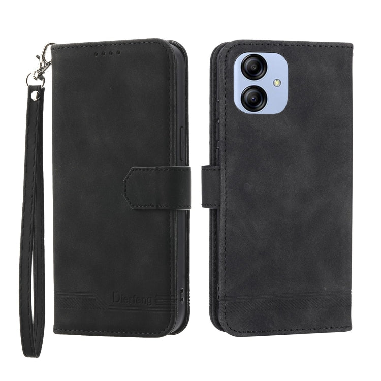 Dierfeng Dream Line Leather Phone Case, For Xiaomi Poco X4 Pro 5G, For Xiaomi Redmi A1+, For Samsung Galaxy A04e, For Realme C20