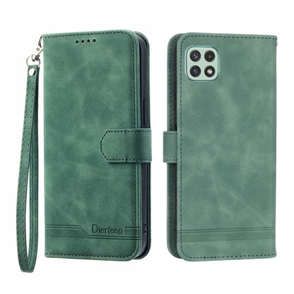 Dierfeng Dream Line Leather Phone Case, For Xiaomi Poco X4 Pro 5G, For Xiaomi Redmi A1+, For Samsung Galaxy A04e, For Realme C20