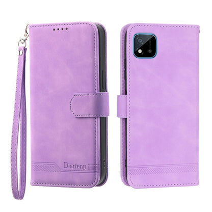 Dierfeng Dream Line Leather Phone Case, For Xiaomi Poco X4 Pro 5G, For Xiaomi Redmi A1+, For Samsung Galaxy A04e, For Realme C20