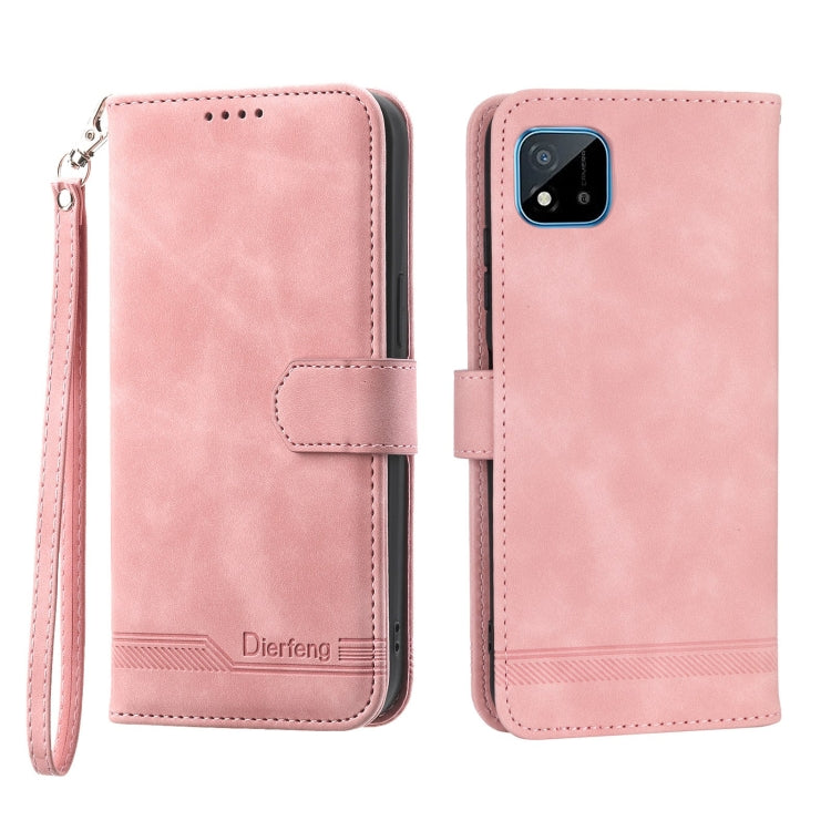 Dierfeng Dream Line Leather Phone Case, For Xiaomi Poco X4 Pro 5G, For Xiaomi Redmi A1+, For Samsung Galaxy A04e, For Realme C20
