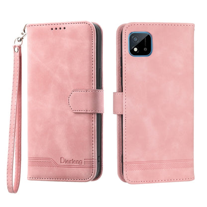 Dierfeng Dream Line Leather Phone Case, For Xiaomi Poco X4 Pro 5G, For Xiaomi Redmi A1+, For Samsung Galaxy A04e, For Realme C20