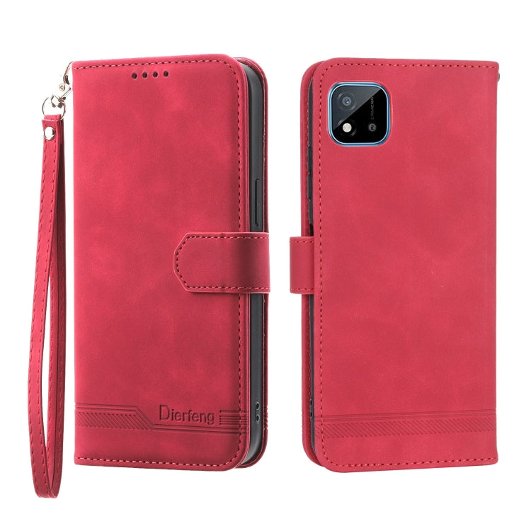Dierfeng Dream Line Leather Phone Case, For Xiaomi Poco X4 Pro 5G, For Xiaomi Redmi A1+, For Samsung Galaxy A04e, For Realme C20