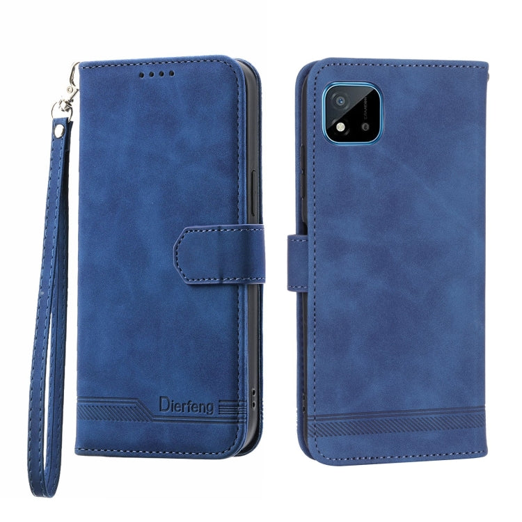 Dierfeng Dream Line Leather Phone Case, For Xiaomi Poco X4 Pro 5G, For Xiaomi Redmi A1+, For Samsung Galaxy A04e, For Realme C20