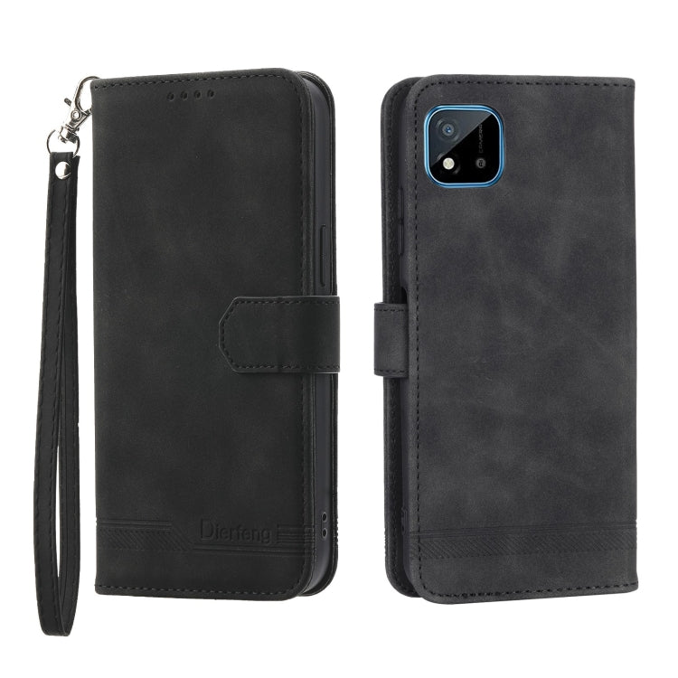 Dierfeng Dream Line Leather Phone Case, For Xiaomi Poco X4 Pro 5G, For Xiaomi Redmi A1+, For Samsung Galaxy A04e, For Realme C20