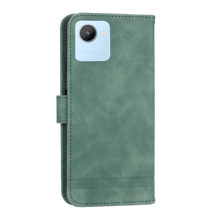 Dierfeng Dream Line Leather Phone Case, For Realme C30, For Realme C31, For Realme C35, For Realme 9 4G