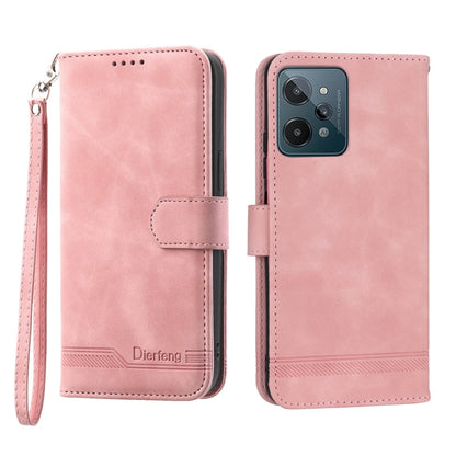 Dierfeng Dream Line Leather Phone Case, For Realme C30, For Realme C31, For Realme C35, For Realme 9 4G