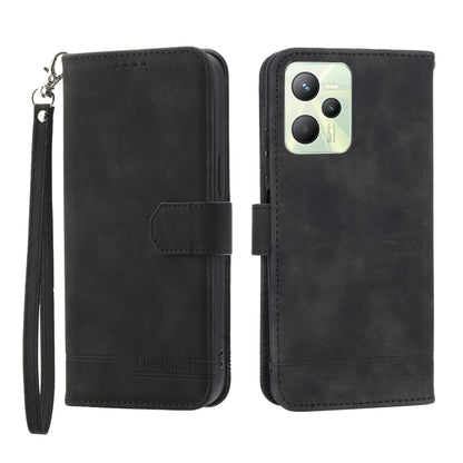 Dierfeng Dream Line Leather Phone Case, For Realme C30, For Realme C31, For Realme C35, For Realme 9 4G